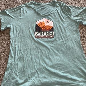 Columbia women’s zion national park t-shirt